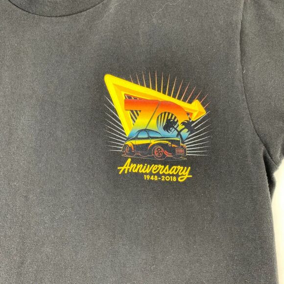 In N Out Burger T Shirt Mens S Small Black 70th Anniversary Vladimir Kush Art - Picture 3 of 6